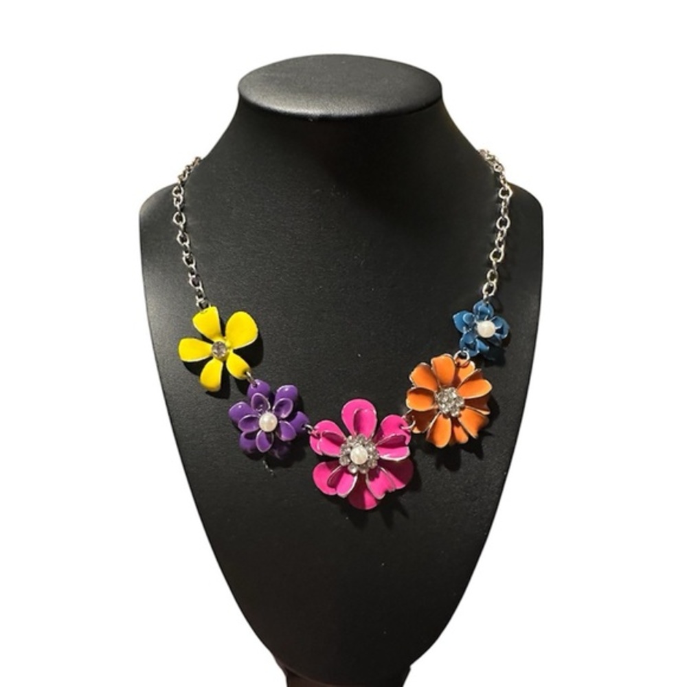 Floral Multicolor Necklace